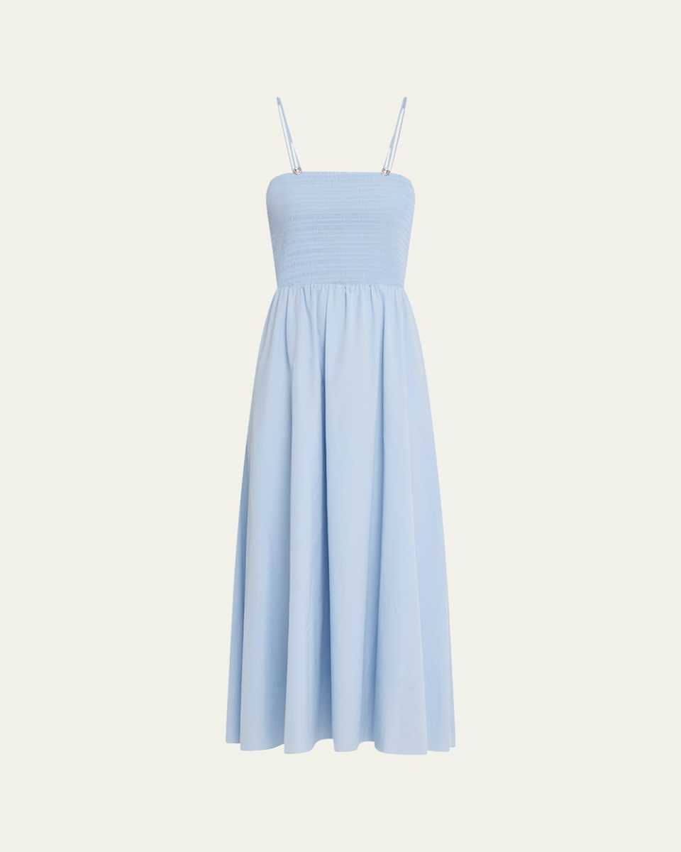 Hallie Poplin Midi Dress